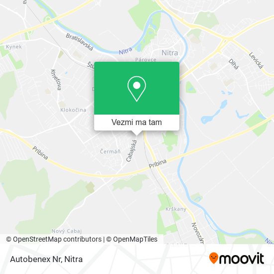 Autobenex Nr mapa