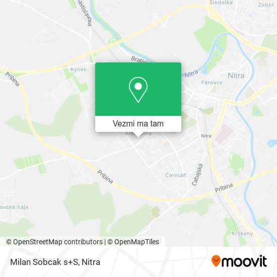 Milan Sobcak s+S mapa