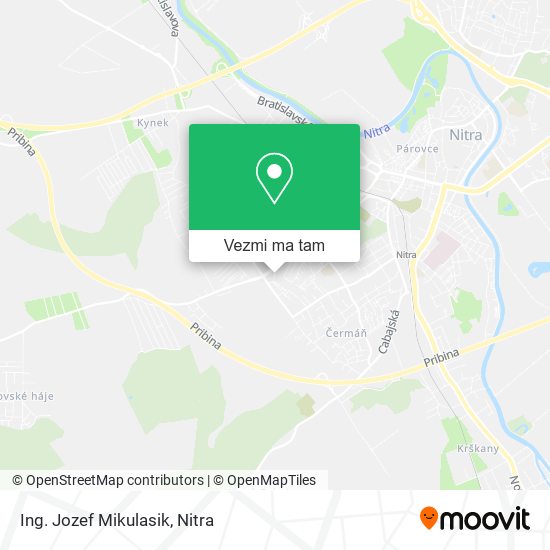 Ing. Jozef Mikulasik mapa