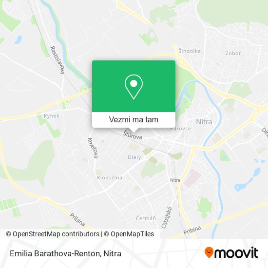 Emilia Barathova-Renton mapa