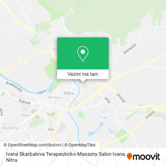 Ivana Skarbalova Terapeuticko-Masazny Salon Ivana mapa