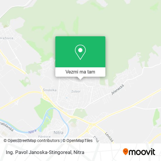 Ing. Pavol Janoska-Stingoreal mapa