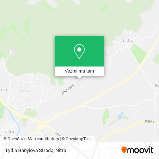 Lydia Banyiova Strada mapa