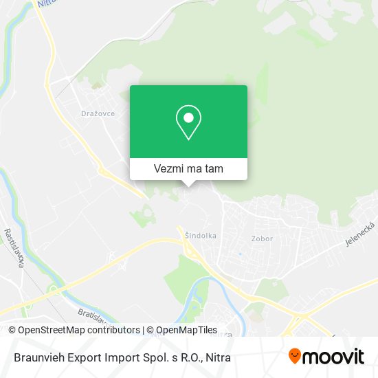 Braunvieh Export Import Spol. s R.O. mapa