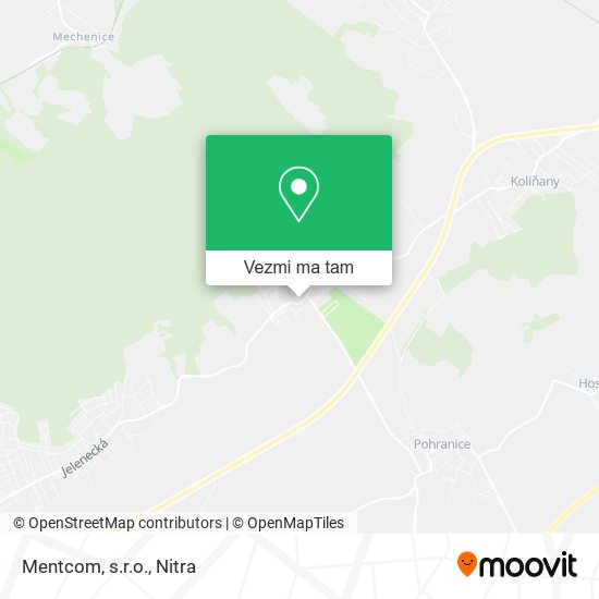 Mentcom, s.r.o. mapa