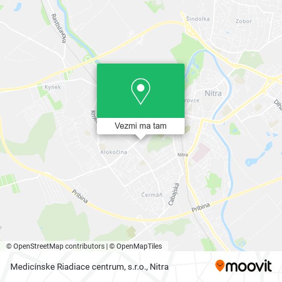 Medicínske Riadiace centrum, s.r.o. mapa