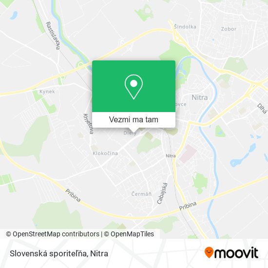 Slovenská sporiteľňa mapa