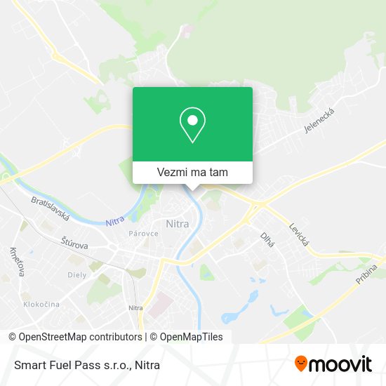 Smart Fuel Pass s.r.o. mapa