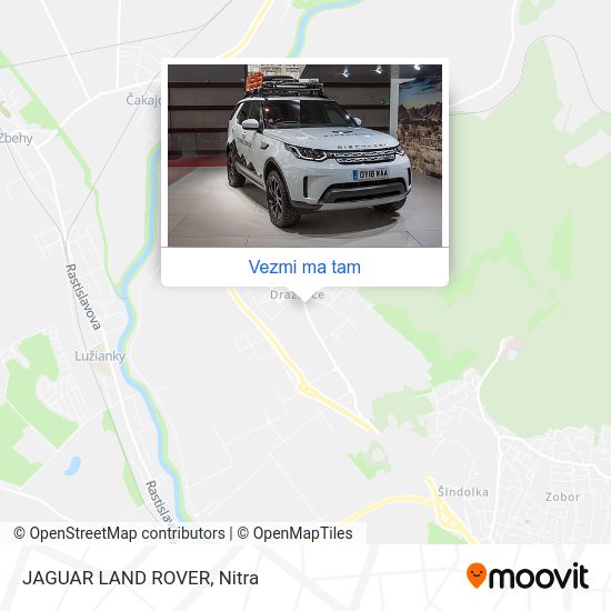 JAGUAR LAND ROVER mapa