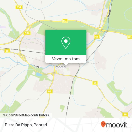 Pizza Da Pippo mapa