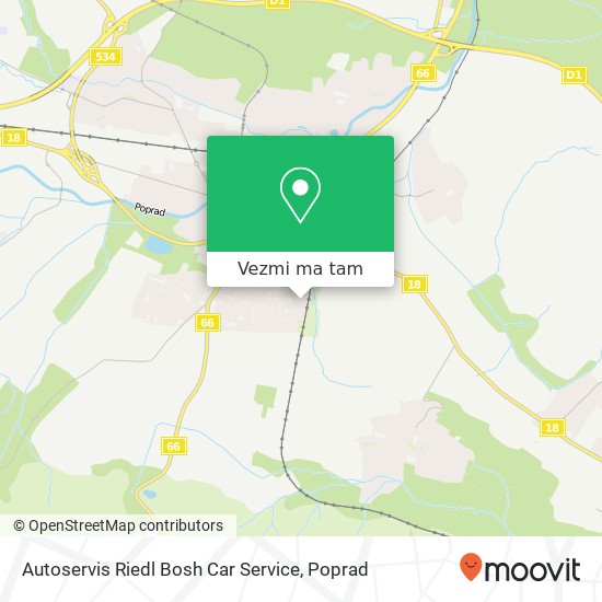 Autoservis Riedl Bosh Car Service mapa