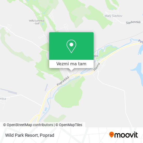 Wild Park Resort mapa