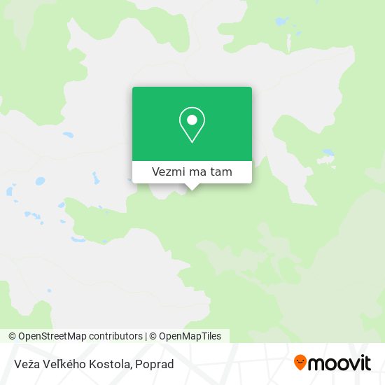 Veža Veľkého Kostola mapa