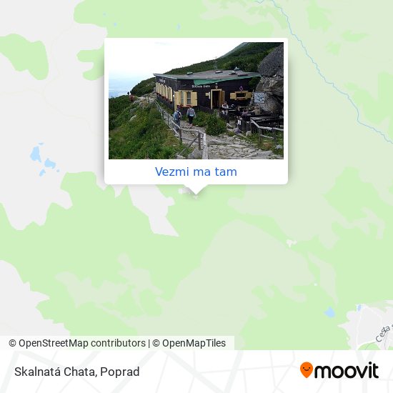 Skalnatá Chata mapa