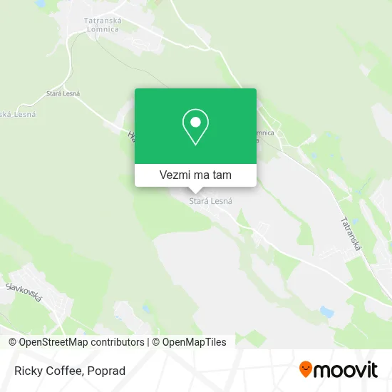 Ricky Coffee mapa