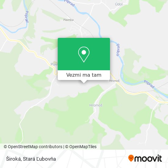 Široká mapa