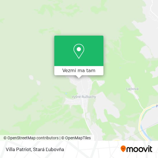 Villa Patriot mapa