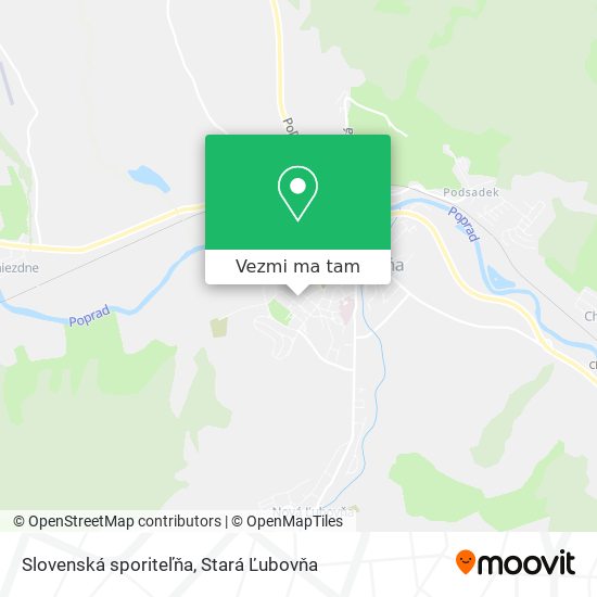 Slovenská sporiteľňa mapa