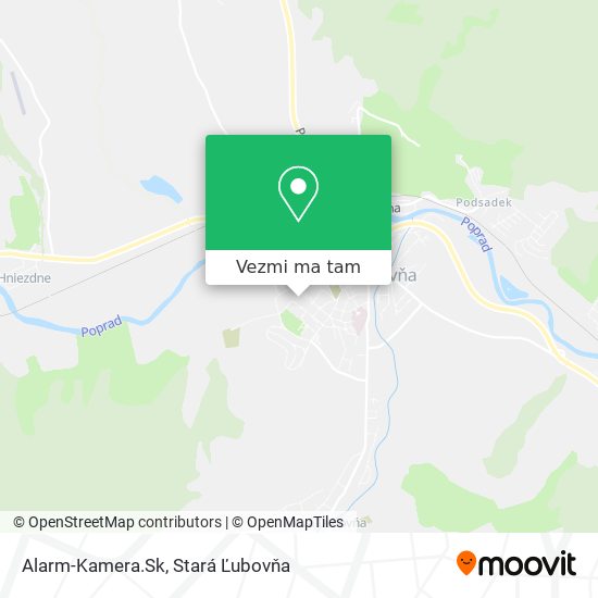 Alarm-Kamera.Sk mapa