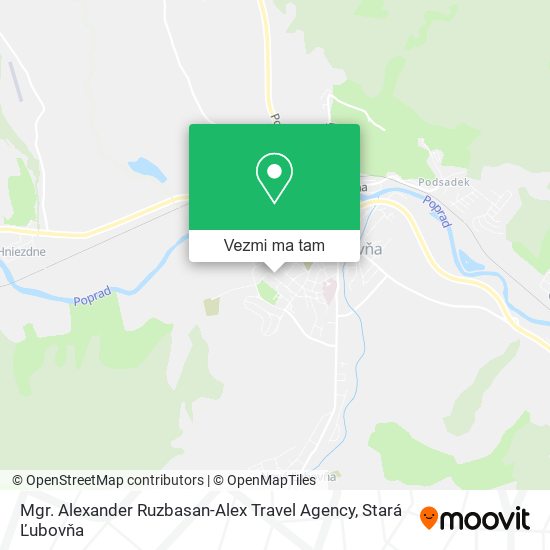 Mgr. Alexander Ruzbasan-Alex Travel Agency mapa