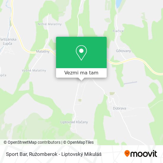 Sport Bar mapa