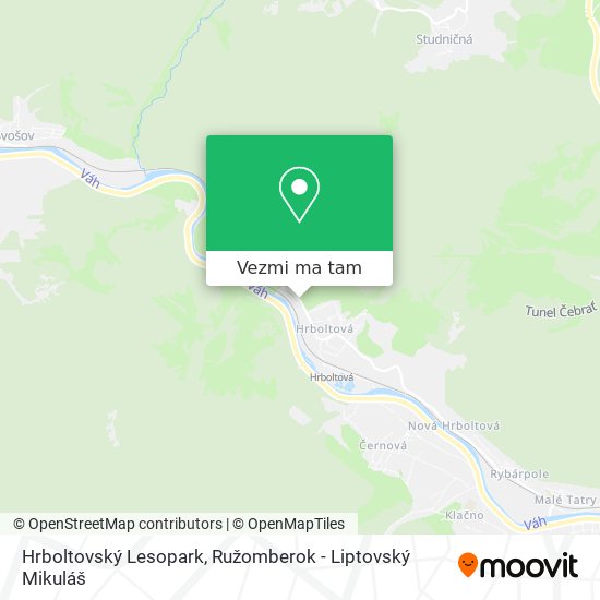 Hrboltovský Lesopark mapa
