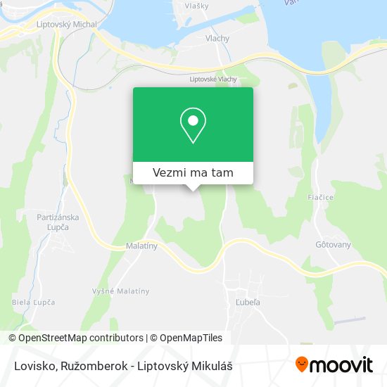 Lovisko mapa