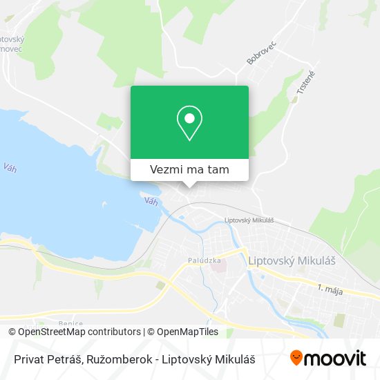 Privat Petráš mapa