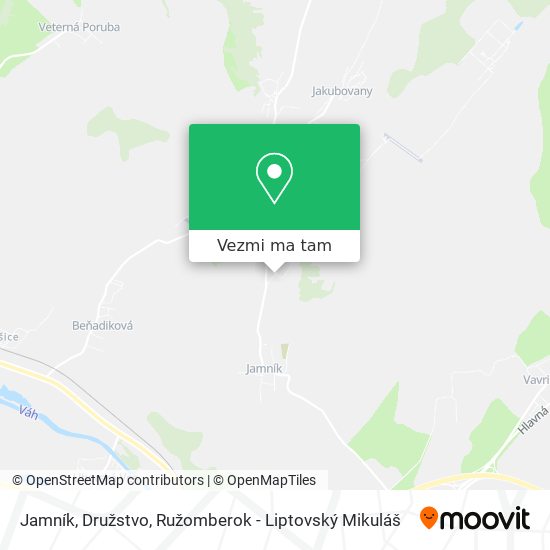 Jamník, Družstvo mapa