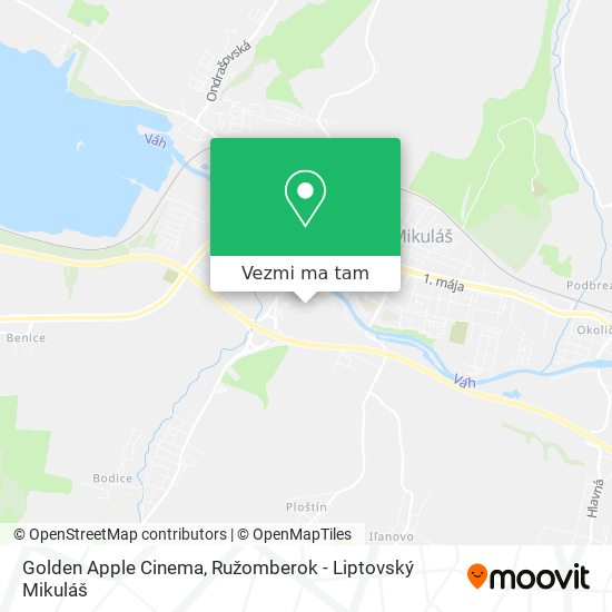 Golden Apple Cinema mapa