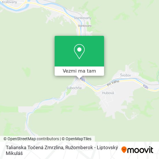 Talianska Točená Zmrzlina mapa