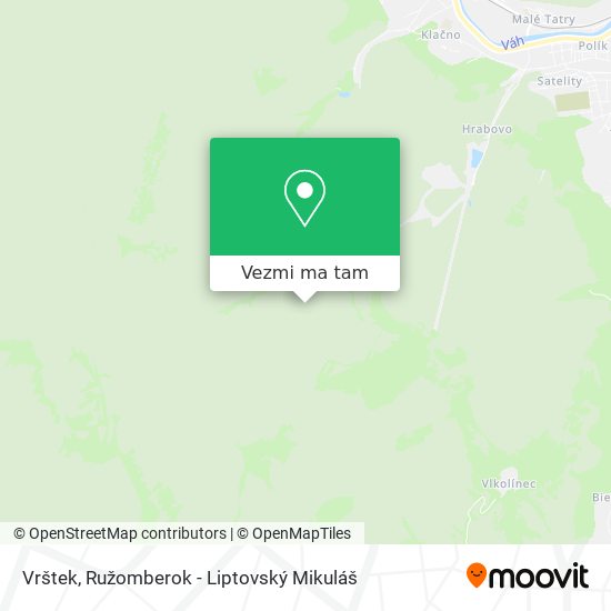 Vrštek mapa