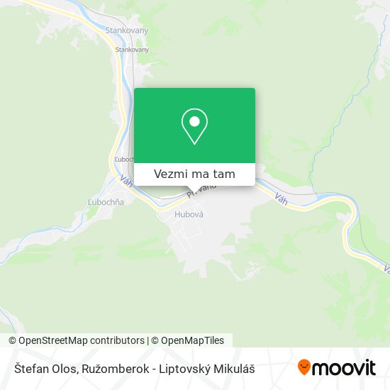 Štefan Olos mapa