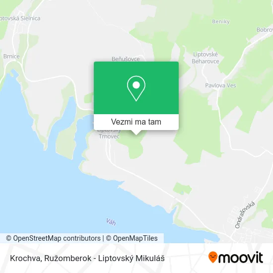 Krochva mapa