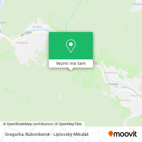 Gregorka mapa