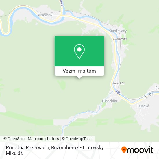 Prírodná Rezervácia mapa