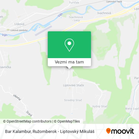 Bar Kalambur mapa