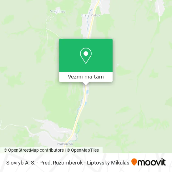 Slovryb A. S. - Pred mapa