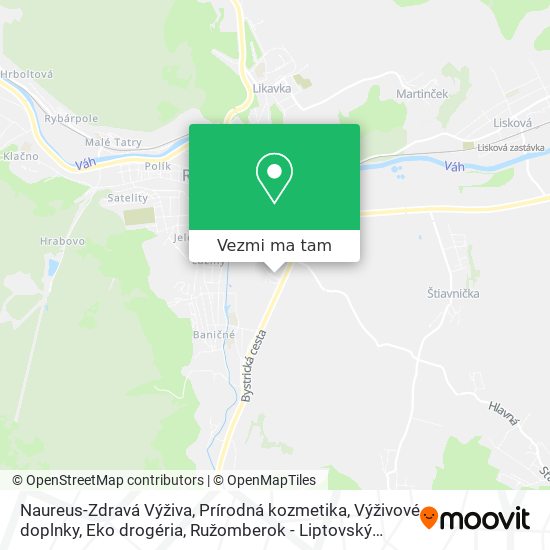 Naureus-Zdravá Výživa, Prírodná kozmetika, Výživové doplnky, Eko drogéria mapa