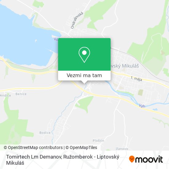 Tomirtech Lm Demanov mapa