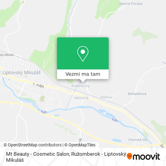 Mt Beauty - Cosmetic Salon mapa