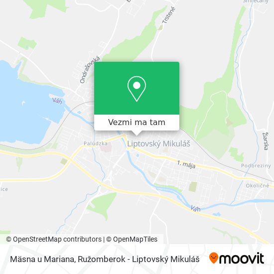 Mäsna u Mariana mapa