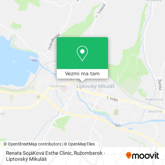 Renata SojáKová Esthe Clinic mapa