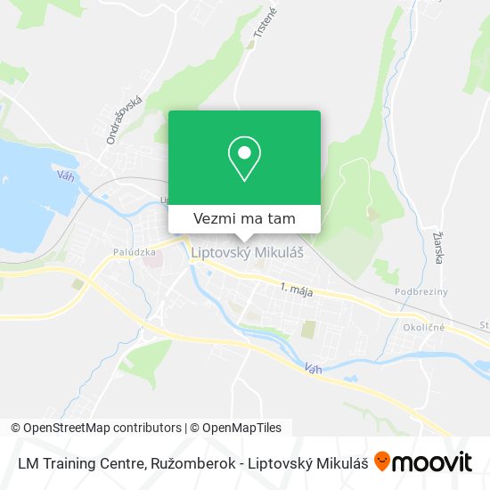 LM Training Centre mapa
