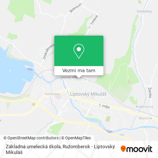 Základná umelecká škola mapa