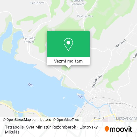 Tatrapolis- Svet Miniatúr mapa