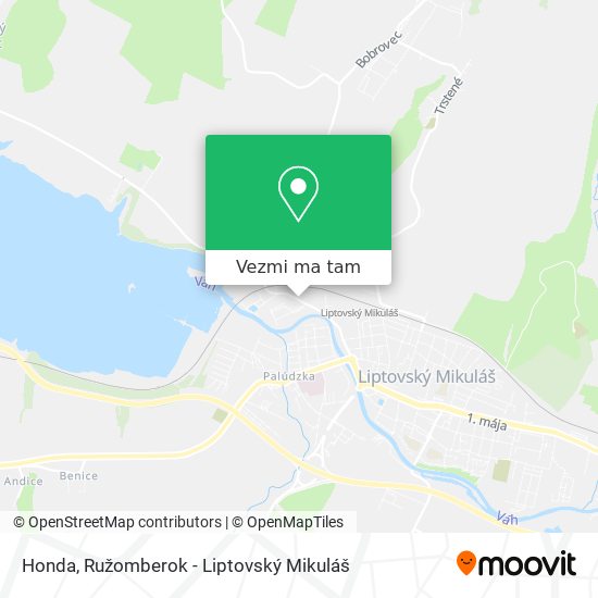 Honda mapa