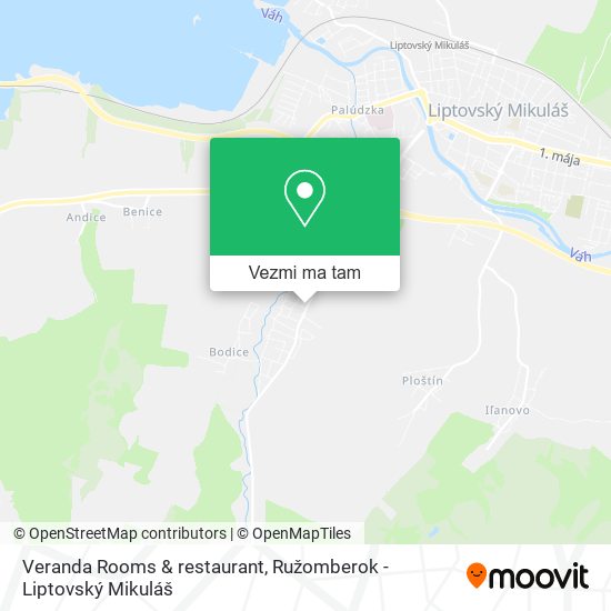 Veranda Rooms & restaurant mapa