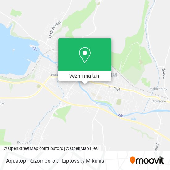 Aquatop mapa