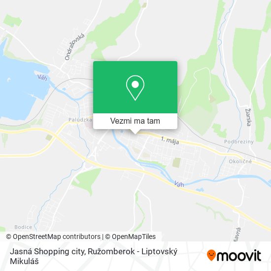 Jasná Shopping city mapa